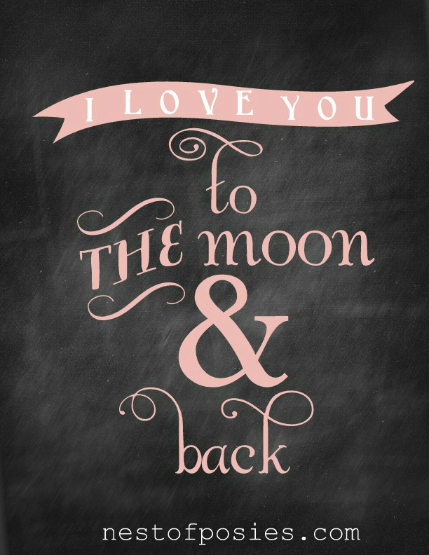 Valentine Chalkboard Printables Nest Of Posies