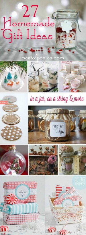 Homemade Gift Ideas for Christmas