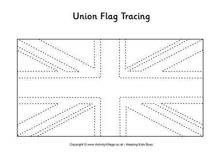 union jack coloring page