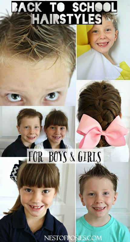 Quick Picture Day Hairstyle for School - Stylish Life for Moms
