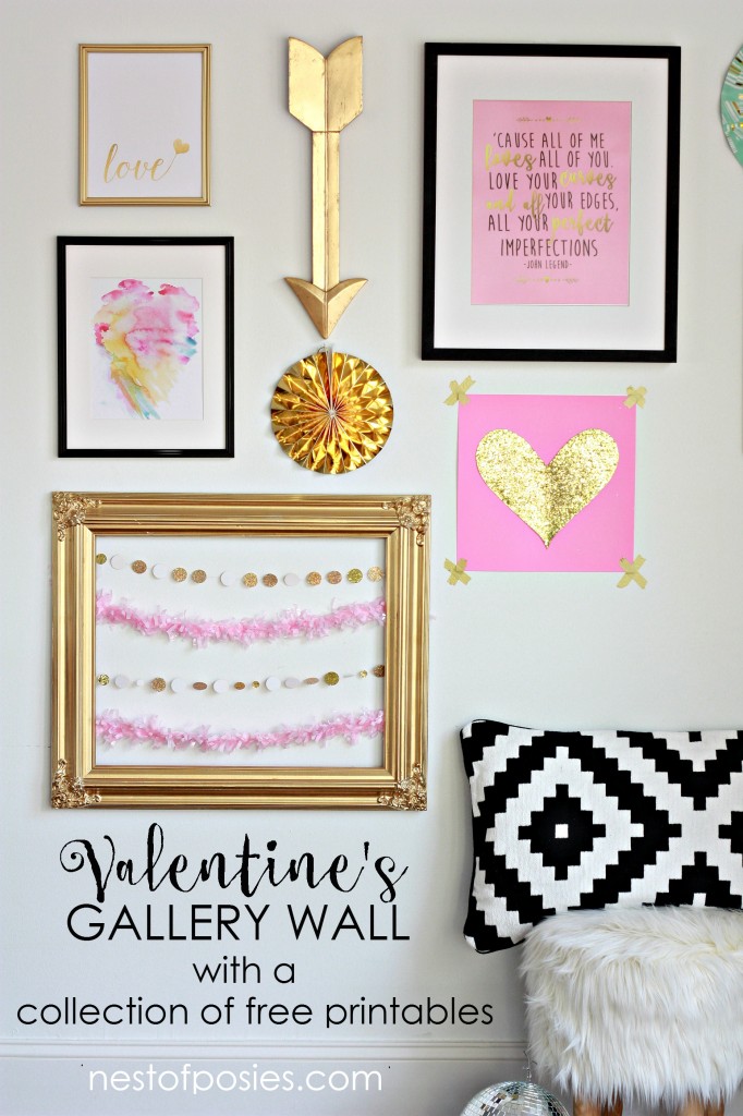 A Valentine's Gallery. WIth a collection of free printables for you to ...