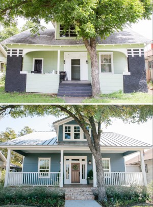 Fixer Upper Curb Appeal Flower Container and Metal Roof Ideas - Nest of ...