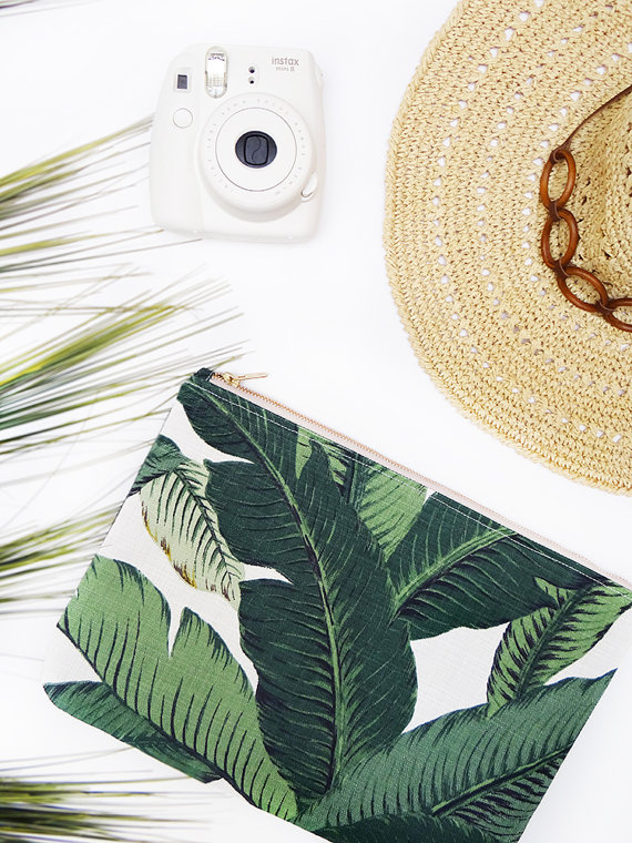 Tropical Palm Leaf Accessories for the Home