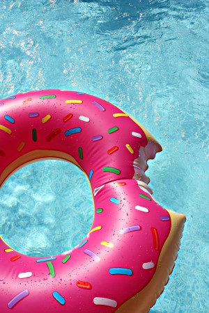 Donut Pool Float-2 - Nest of Posies