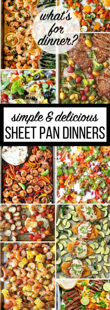 Sheet Pan Dinner Recipes