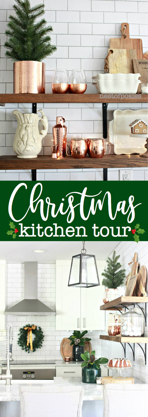 Soft & Romantic French Christmas Kitchen Tour